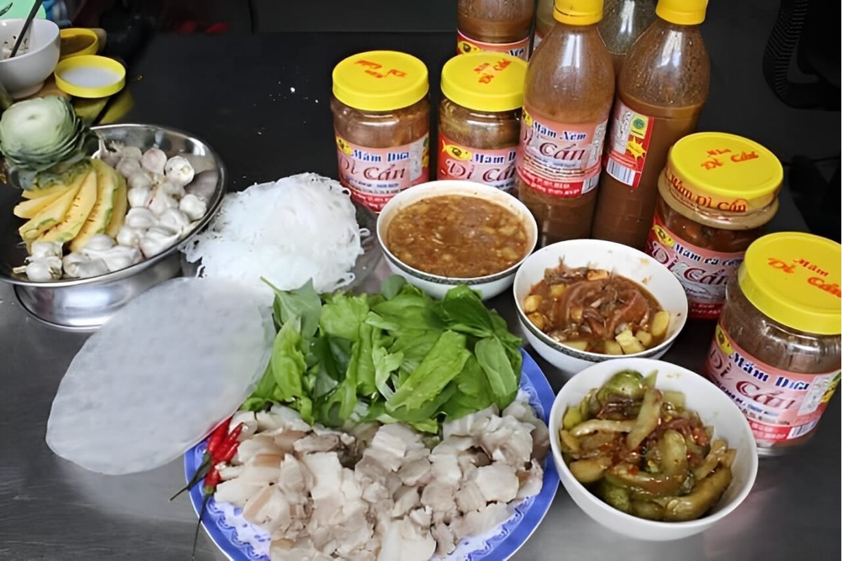 đặc sản tại chợ Cồn Đà Nẵng