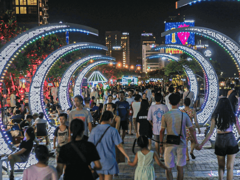 cho dem o da nang