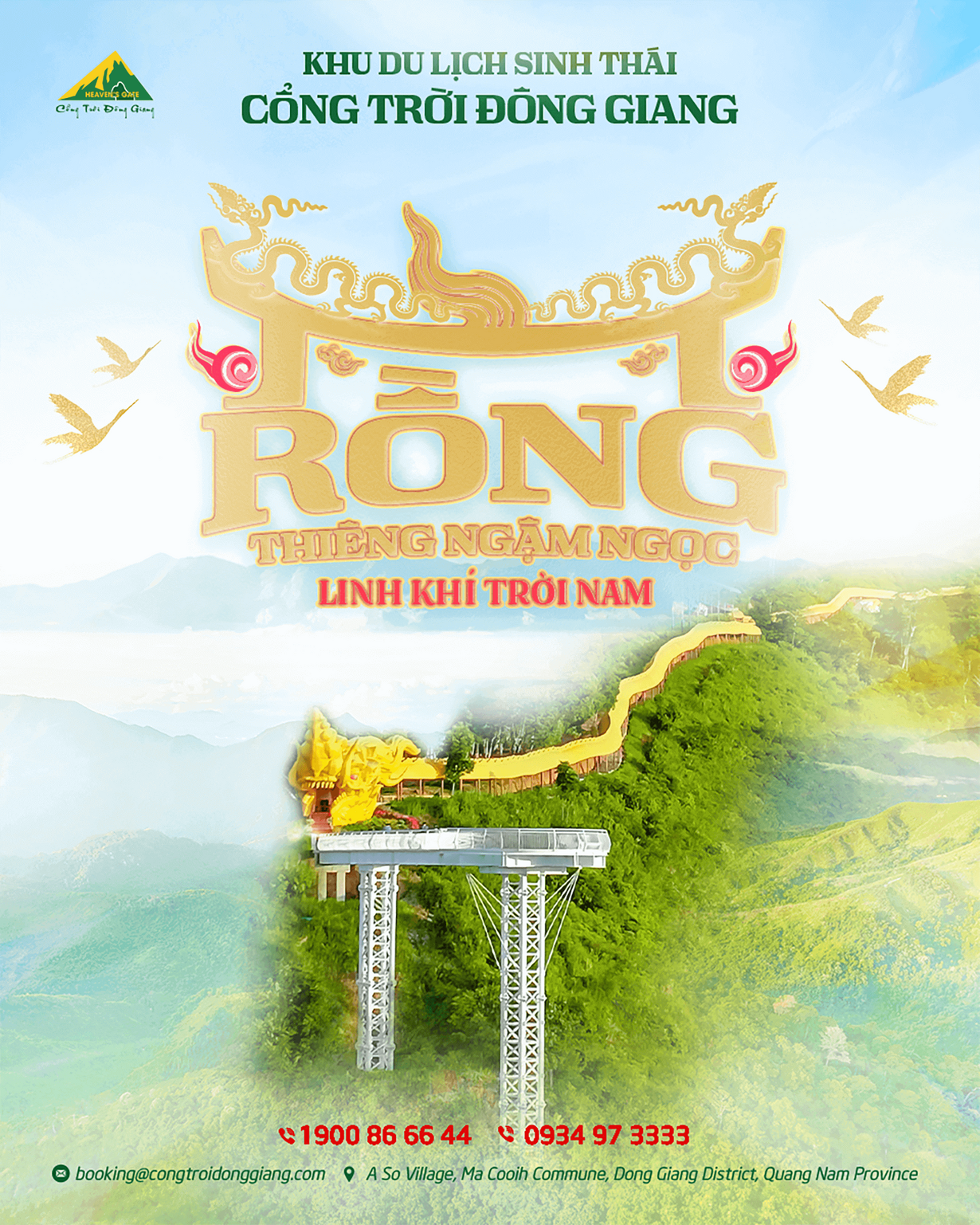 rong thieng ngam ngoc linh khi troi nam