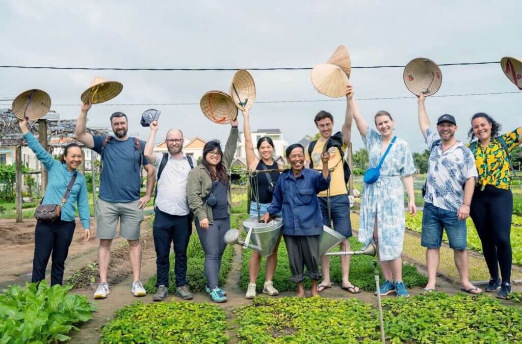 lang tra rau que hoi an