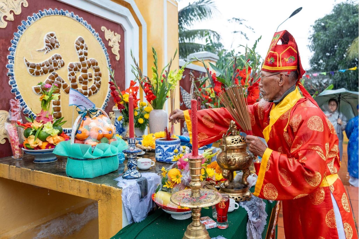 lang tra rau que o hoi an