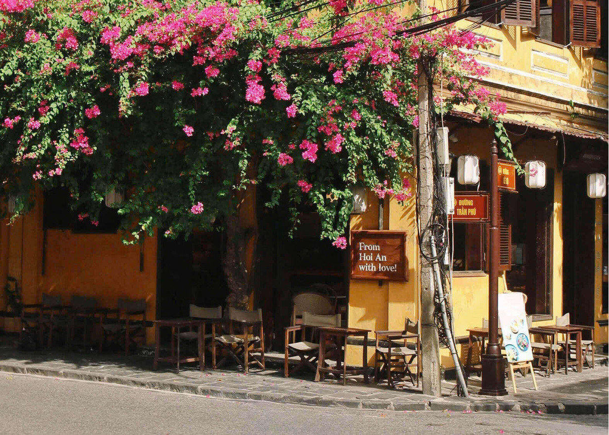quan cafe dep hoi an