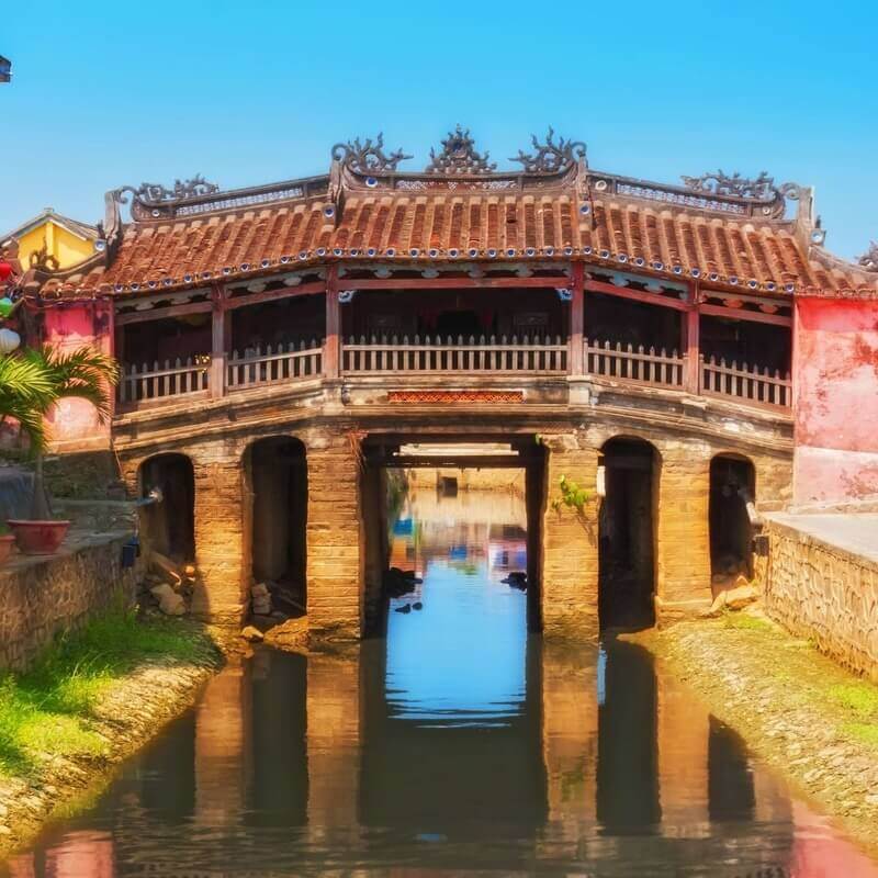 chua cau o hoi an