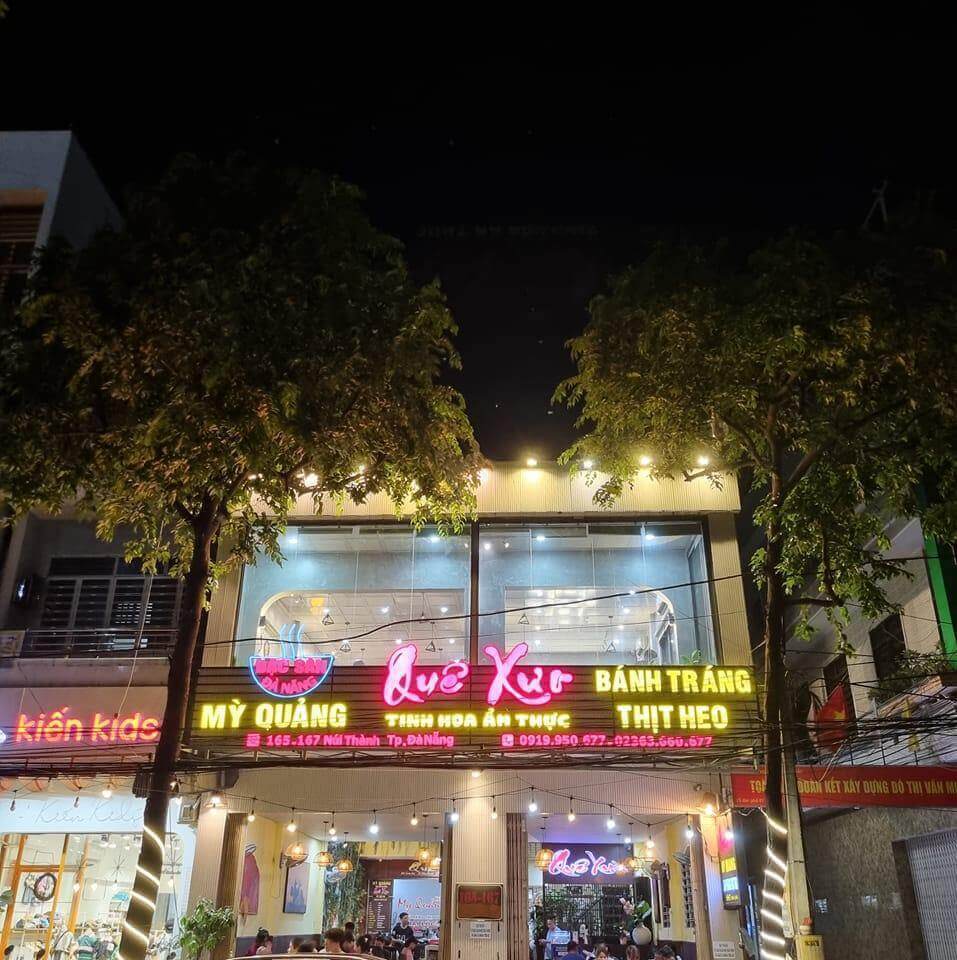 Quan banh trang cuon thit heo ngon o da nang