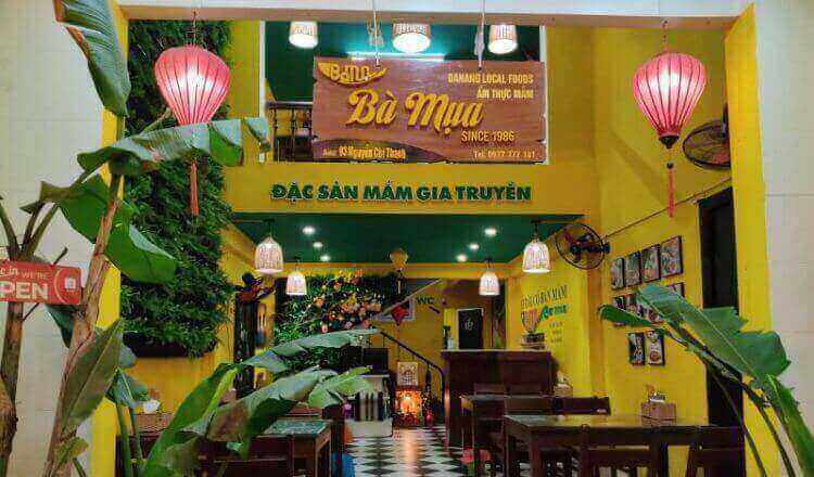 Quan banh trang cuon thit heo o da nang