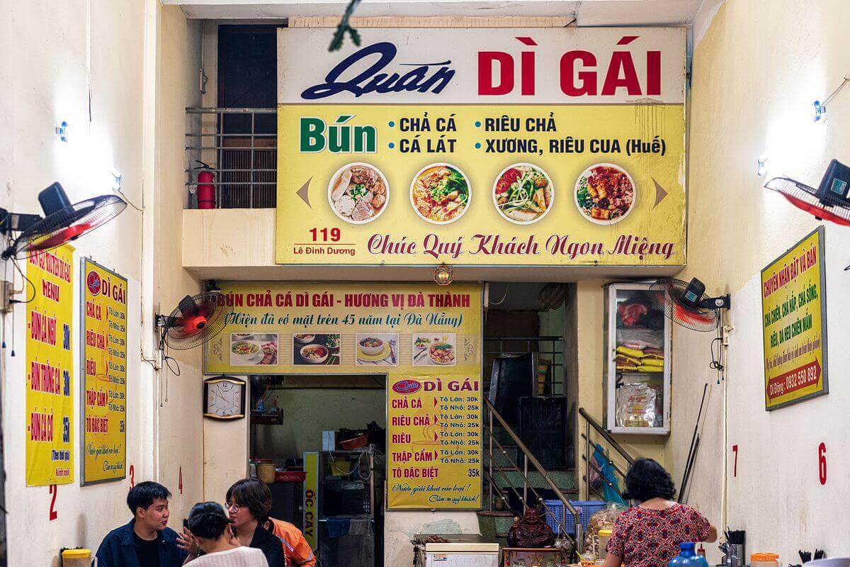 bun cha ca ngon o da nang