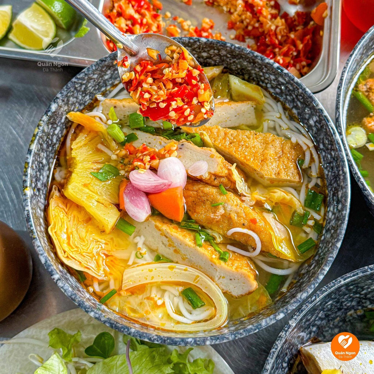 bun cha ca da nang ngon