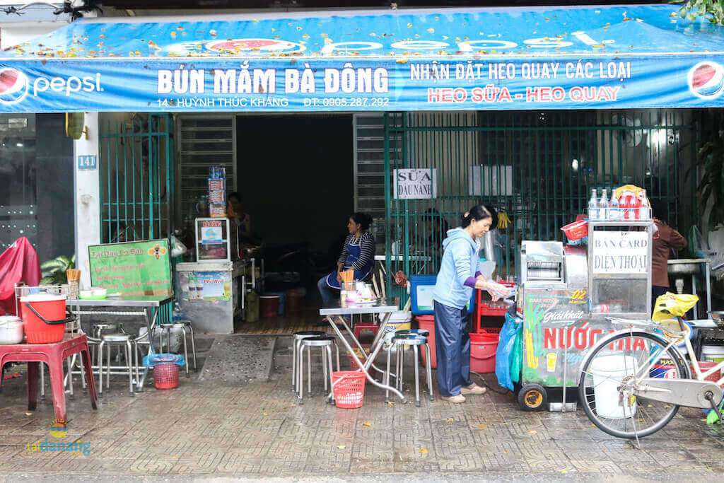 quan bun mam ngon da nang