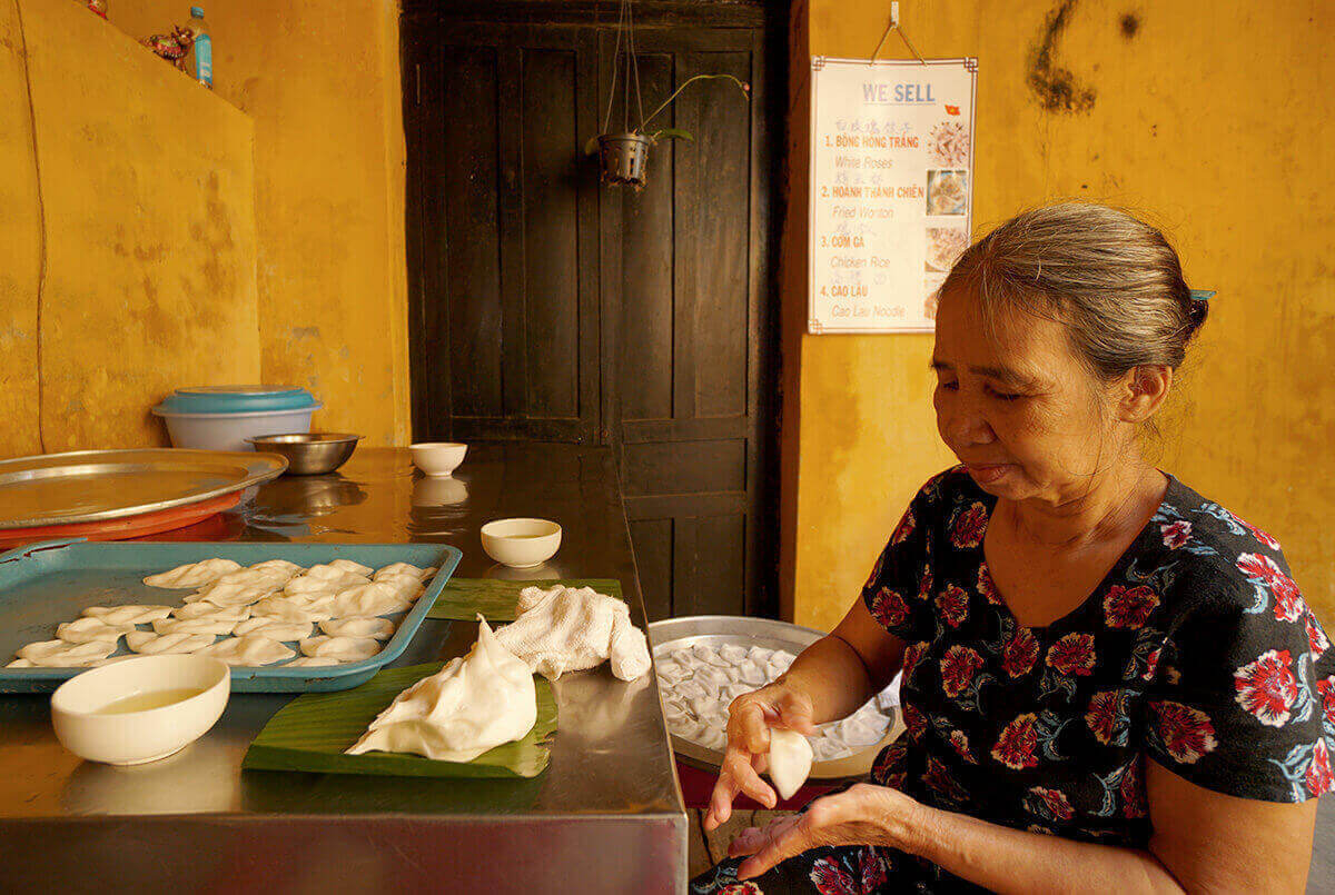 Banh bao banh vạc Hoi An