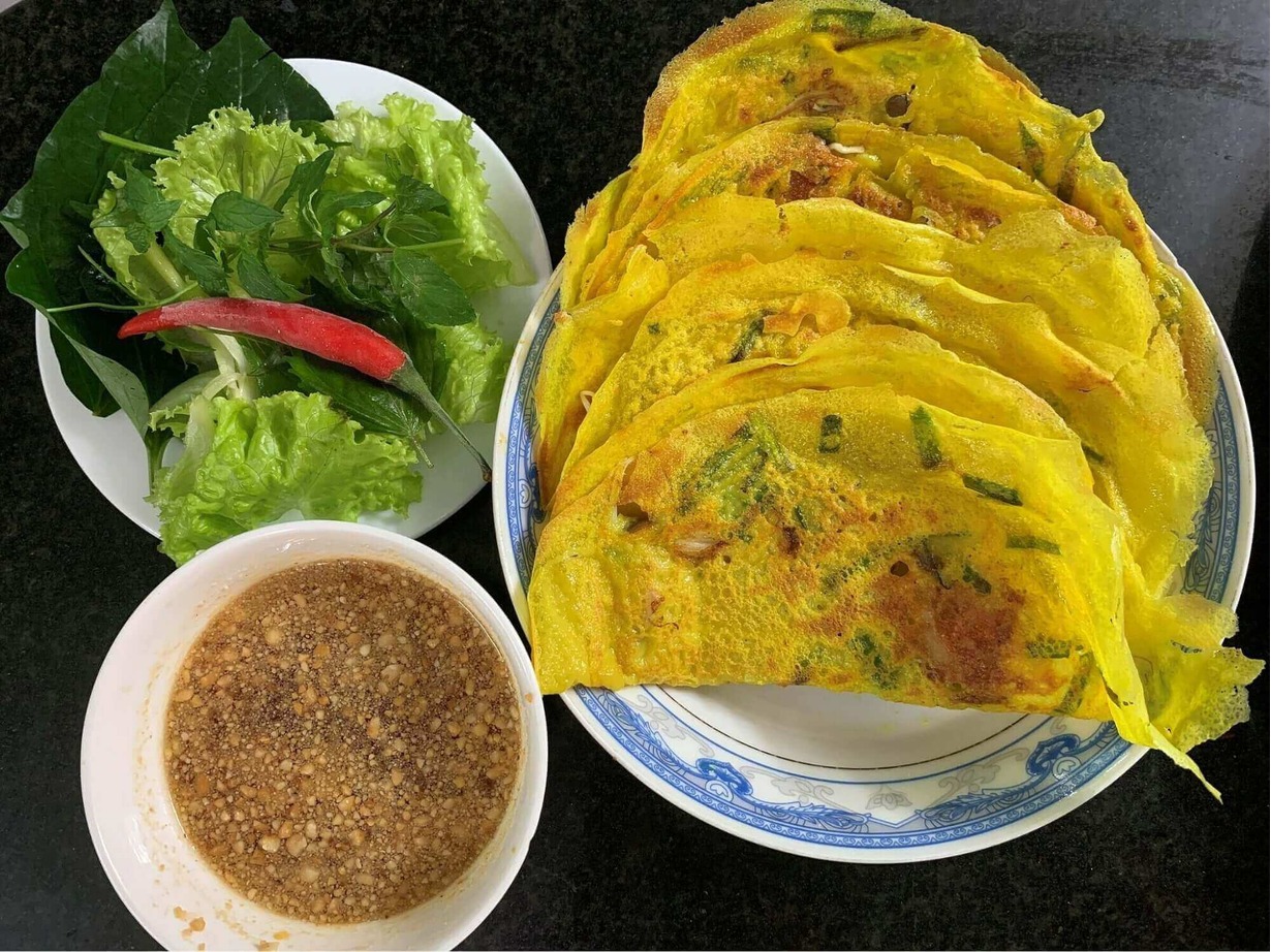 cac quan banh xeo ngon o da nang