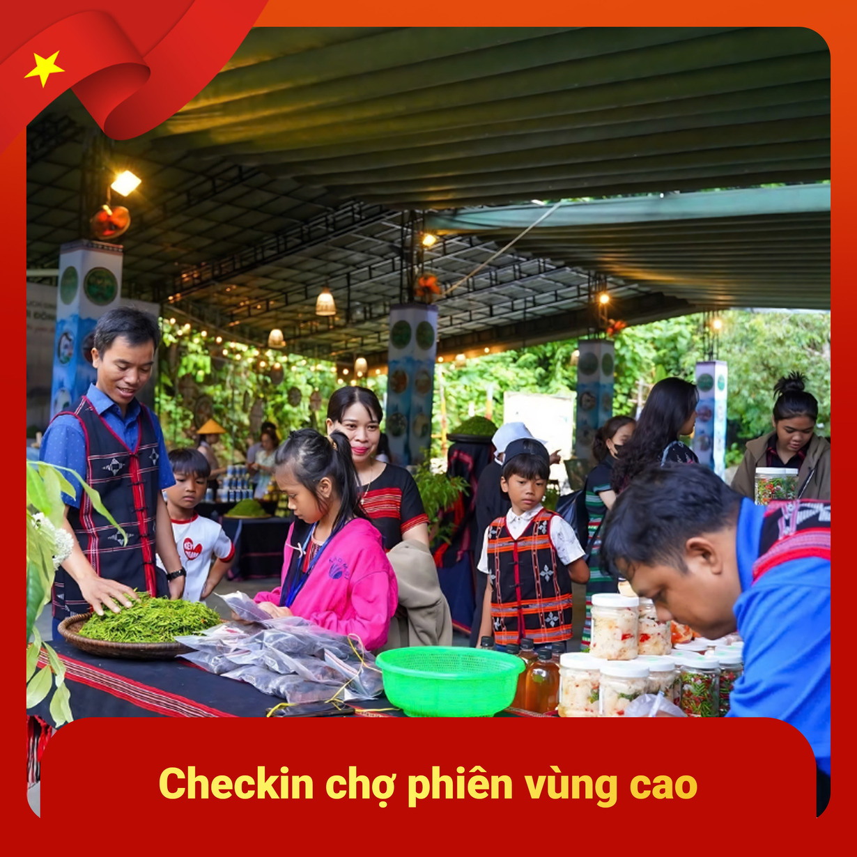 Rộn ràng với phiên chợ vùng cao