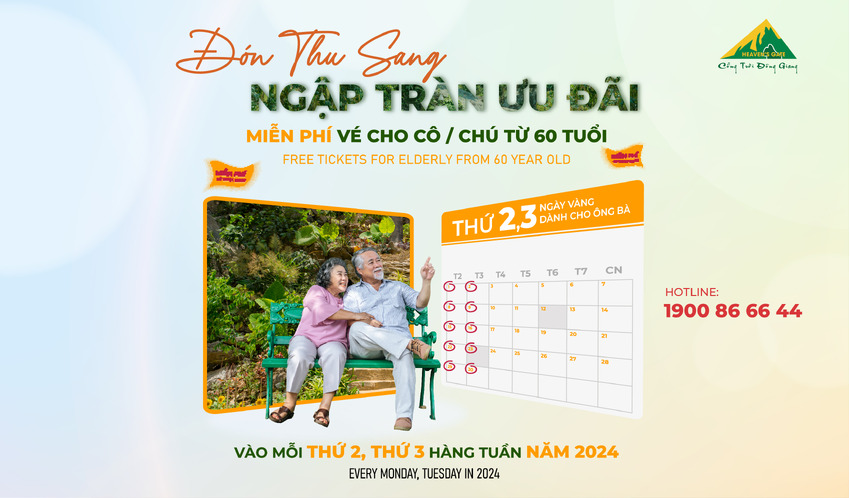 SPECIAL FAMILY OFFER TO DISCOVER THE MAGICAL AUTUMM AT CONG TROI DONG GIANG