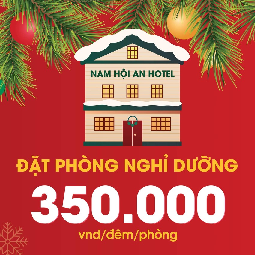 Nam Hoi An Riverside Hotel ưu đãi chỉ còn 350K/đêm + free BBQ